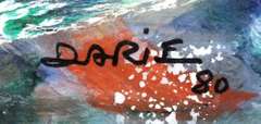 Sandu Darie signed an original Watercolor