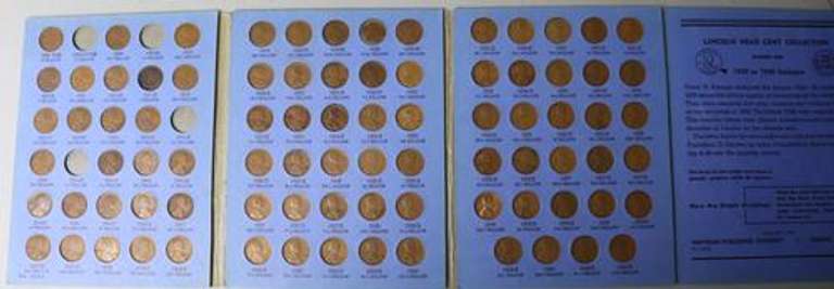 Nice Partial Set of Lincoln Head Cents 1909-1940