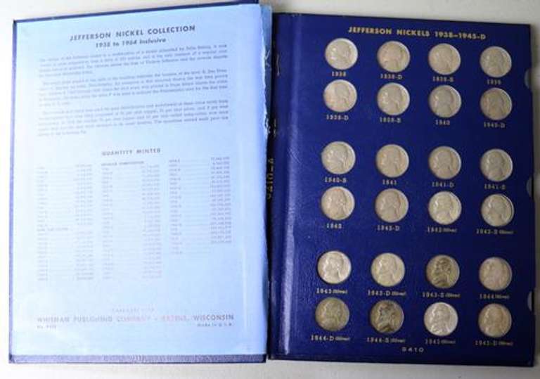2 Complete Jefferson Nickel Sets