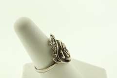 Sterling Silver 925 Vintage Flower Ring