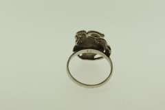 Sterling Silver 925 Vintage Flower Ring