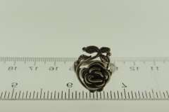Sterling Silver 925 Vintage Flower Ring