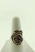 Sterling Silver 925 Vintage Flower Ring