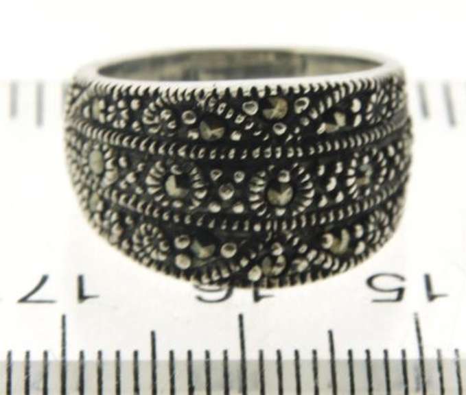 Marcasite 925 Sterling Silver Ring