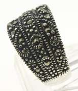 Marcasite 925 Sterling Silver Ring