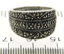 Marcasite 925 Sterling Silver Ring