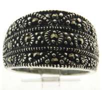 Marcasite 925 Sterling Silver Ring