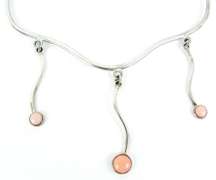 Vintage Mexican Sterling Coral Neckpiece