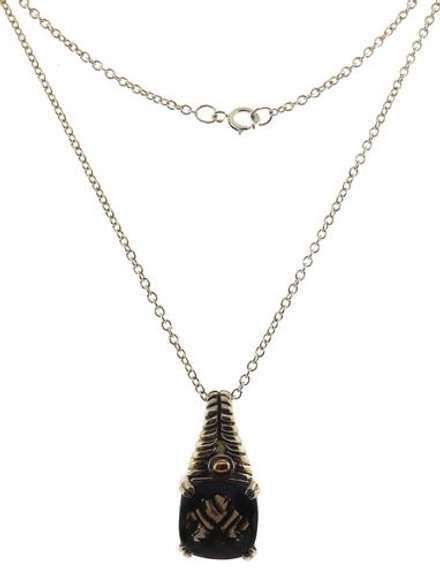 Effy Smokey Quartz Sterling Silver Necklace