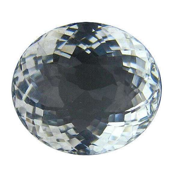 High fire VS 7.40ct untreated diamond white Beryl