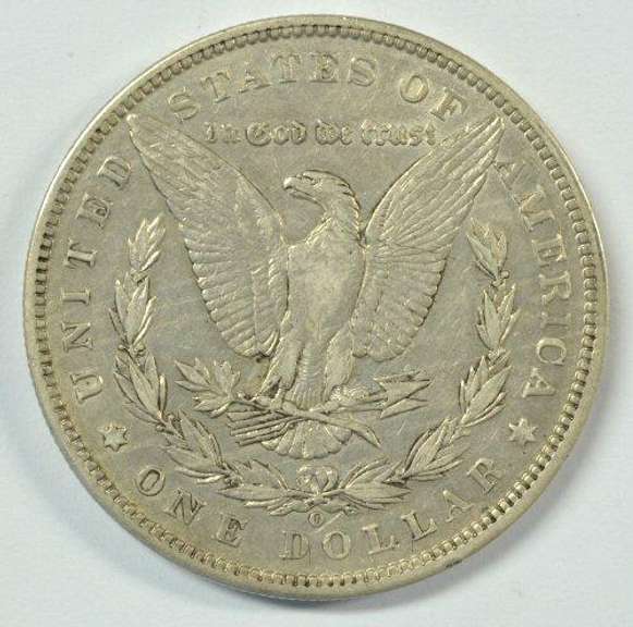 Scarce 1893-P Morgan Silver Dollar in nice XF45