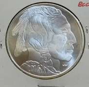 2016 Buffalo/Indian 1 oz Silver Round, Uncirculated