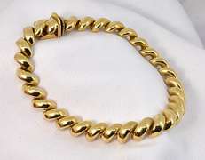 Popular 14k YG San Marco Style Bracelet