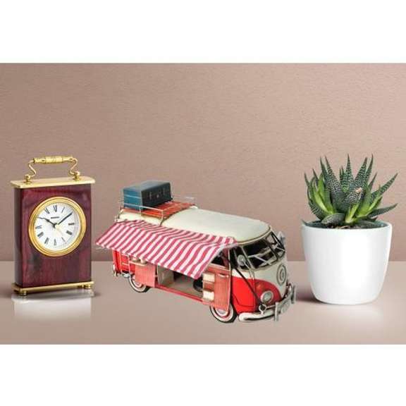 VW Circa 1966 Tin Model Camper Van