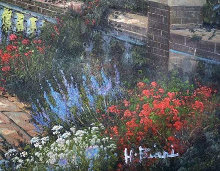 ONE OF A KIND  HAND PAINTED OIL PAINTING ON CANVAS