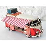 VW Circa 1966 Tin Model Camper Van