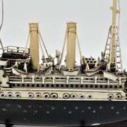 1915 Marklin USA Boat In Germany Collector Figurine