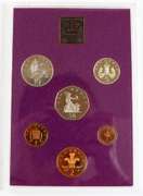 2 Each Great Britain Proof Sets 1980 1983-6