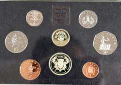 2 Each Great Britain Proof Sets 1980 1983-6