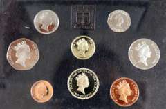 2 Each Great Britain Proof Sets 1980 1983-6