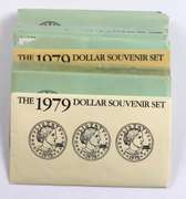 6 1979 & 5 1980 SBA Souvenir Sets