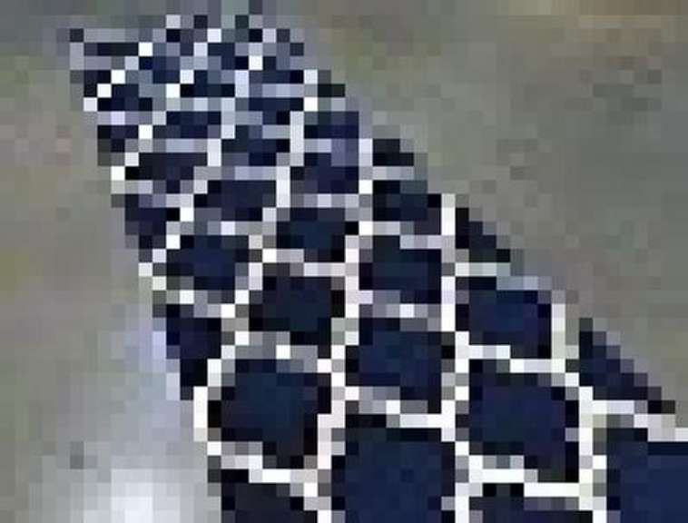 Trendy Lattice Design Hand Made Runner 8'