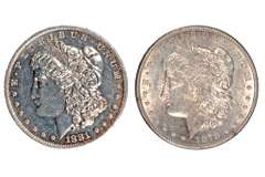 1878 S And 1881 S Near Unc Morgans