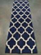 Trendy Lattice Design Hand Made Runner 8'