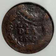 1689 Duit Netherlands Zeeland Double Struck