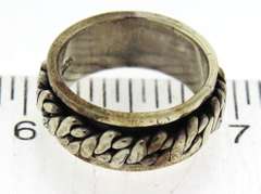 Vintage Sterling Silver Band Ring