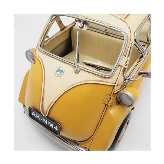 Vintage Tin Toys Bmw Isetta 250 Tinplate