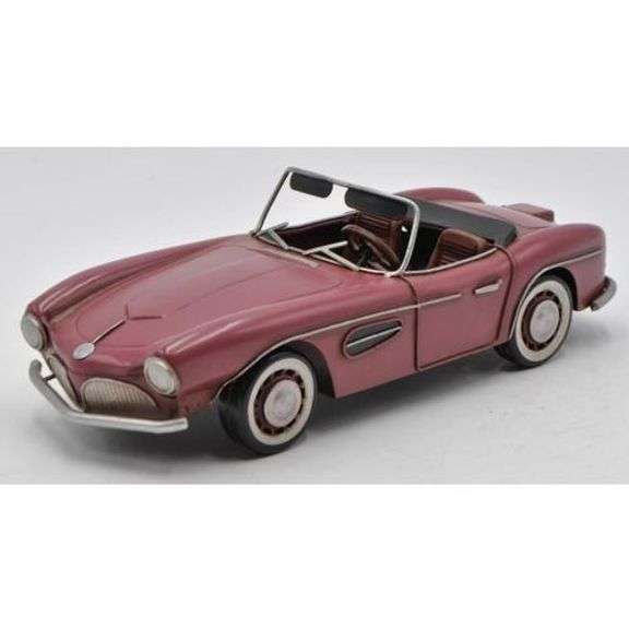 Burago Rose and Brown BMW 507 Model Car