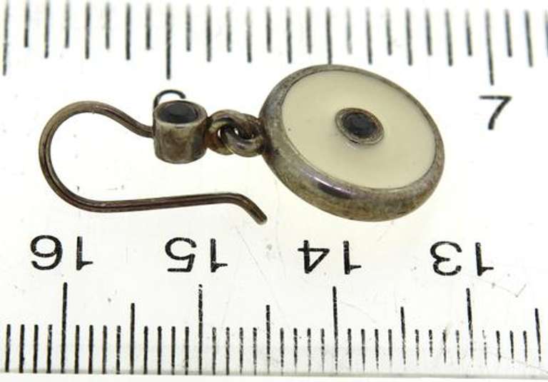 Pandora Enamel Necklace and Earring Set