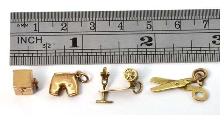 Fun Group of 4 Vintage Charms