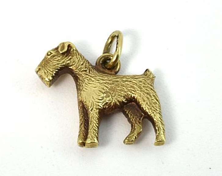 Nicely Sculpted 14k Dog Charm