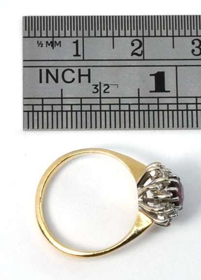 Classic Ruby & Diamond Ring