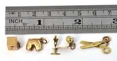 Fun Group of 4 Vintage Charms