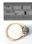 Classic Ruby & Diamond Ring