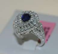Stunning Sapphire and Diamond Ring