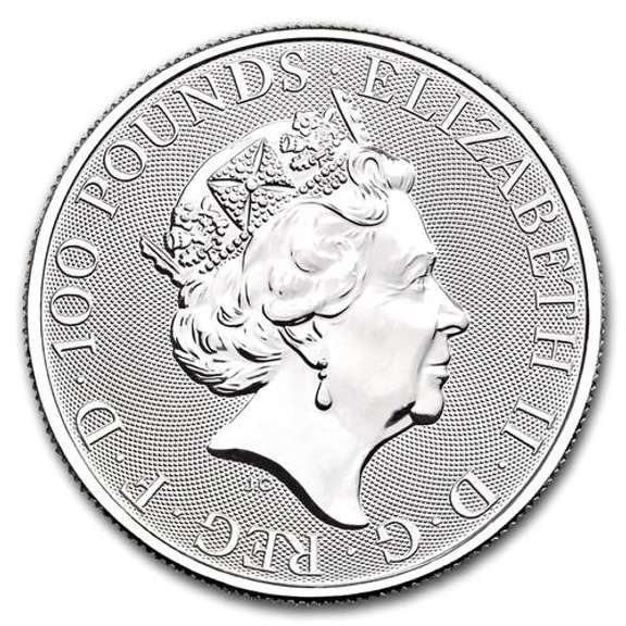 One Ounce Platinum Britannia 2020 BU