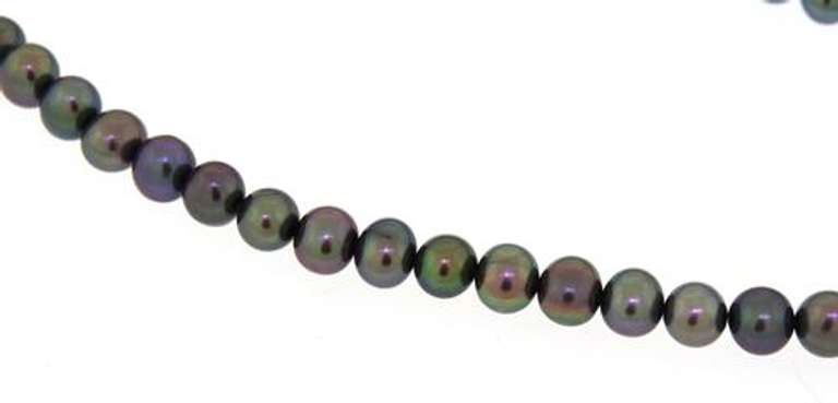 Mysterious Grey Fresh Water Pearl and Gold Beads Layerable Necklace