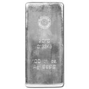 Royal Canadian Mint RCM Silver Bar 100 oz