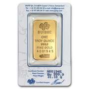 PAMP Suisse One Ounce Gold Bar