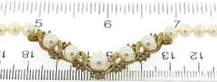Fabulous Diamond Accent & Pearl Strand Necklace