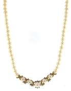 Fabulous Diamond Accent & Pearl Strand Necklace