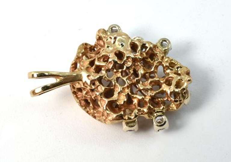 Glittering Diamond Clster Pendant