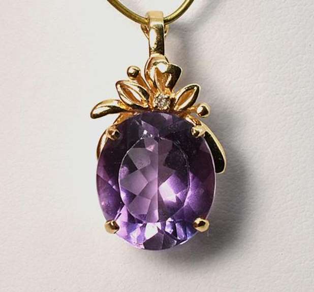 Amethyst Pendant or Enhancer