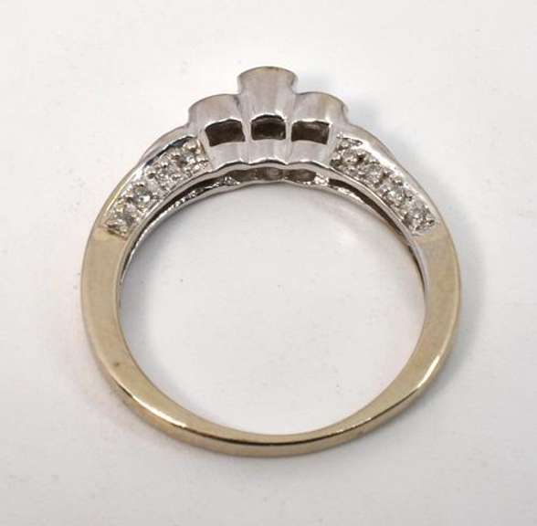 Uniquely Styled Diamond Ring