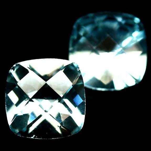 Beautifully matched 6.60ct Topaz pair
