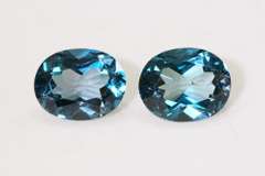 Enchanting London Blue Topaz Pair - 6.50 cts.